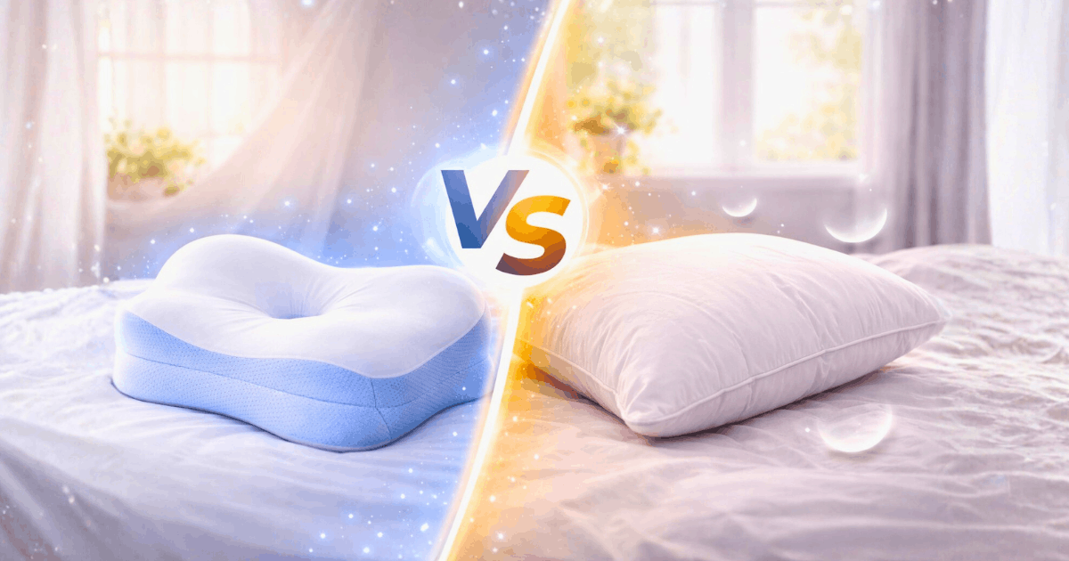 Derila Memory Foam Pillow vs Traditional Pillows - Which Is Better