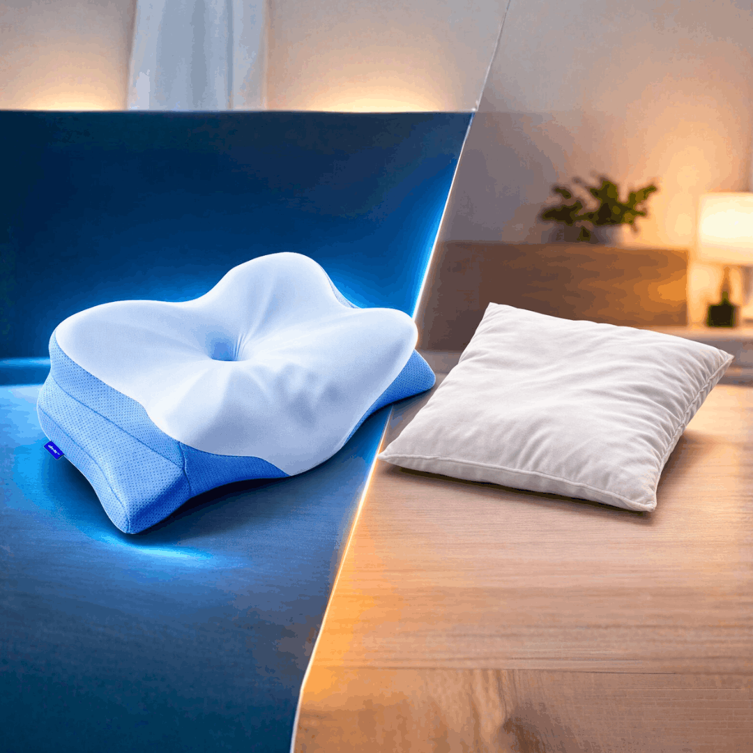 Derila Memory Foam Pillow vs Traditional Pillows