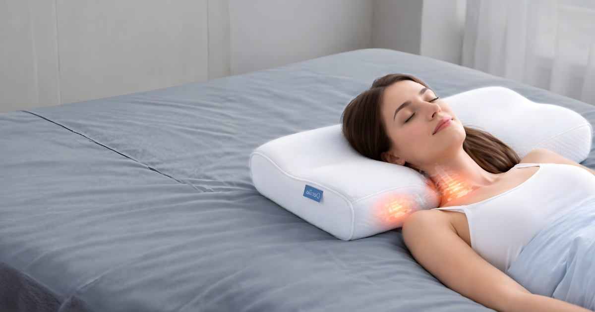 How the Derila Memory Foam Pillow Works for Neck and Back Pain